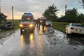 accident grav in timis o femeie a murit iar alte patru persoane inclusiv doi copii au ajuns la spital 68295bfce276e