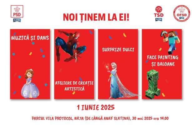 activitati de ziua copilului organizate de tsd si ofds slatina in parcul vila protocol 683753514d6aa
