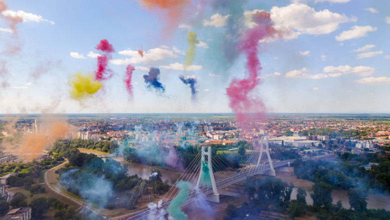 al treilea pod peste raul somes a fost inaugurat la satu mare podul hobanat este o constructie unica in nord vestul romaniei 6839f77d154d5