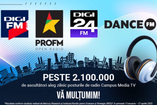 campus media tv castiga tot mai mult teren in preferintele ascultatorilor digi fm cea mai mare crestere de audienta la nivel national 682c63bacc266