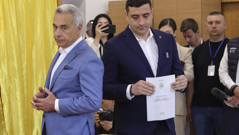 george simion il contrazice pe calin georgescu asteptam probele 682b481e0a55d