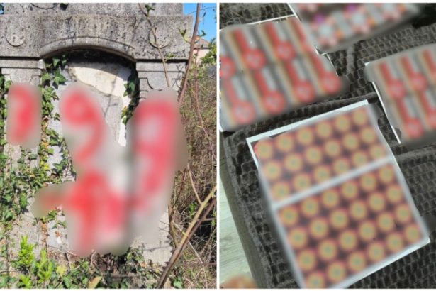 video cimitir vandalizat cu insemne naziste de trei tineri s au filmat si au publicat imaginile pe retelele sociale ce cred politistii 6826f846e824e