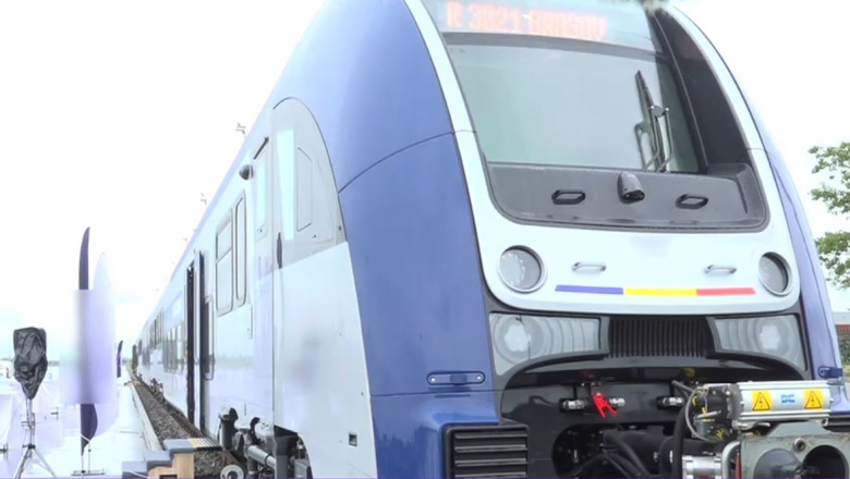 video cum arata primul tren electric construit de polonezi pentru romania face parte dintr un lot de 62 de trenuri si atinge 160 km h 6834270e0e95f