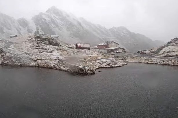 video iarna in luna mai la balea lac stratul de zapada ajunge la 16 centimetri 68285b49e7a97