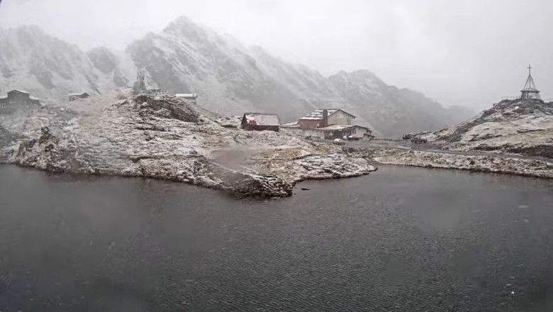 video iarna in luna mai la balea lac stratul de zapada ajunge la 16 centimetri 68285b49e7a97