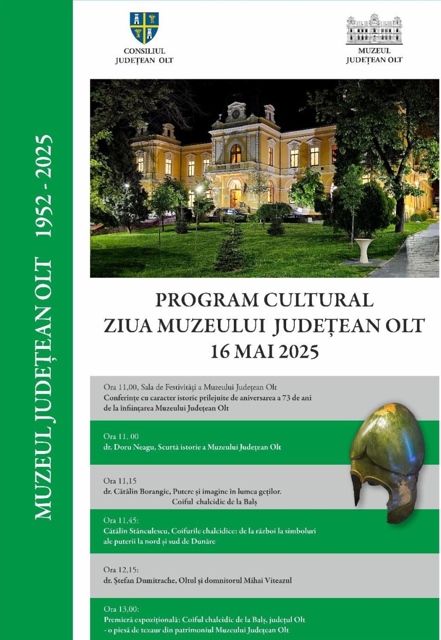 ziua muzeului judetean olt 1952 2025 6826ff7c87cc0