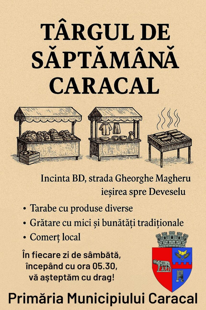 administratia caracaleana reia traditia targului de week end 684ad24edb3d5