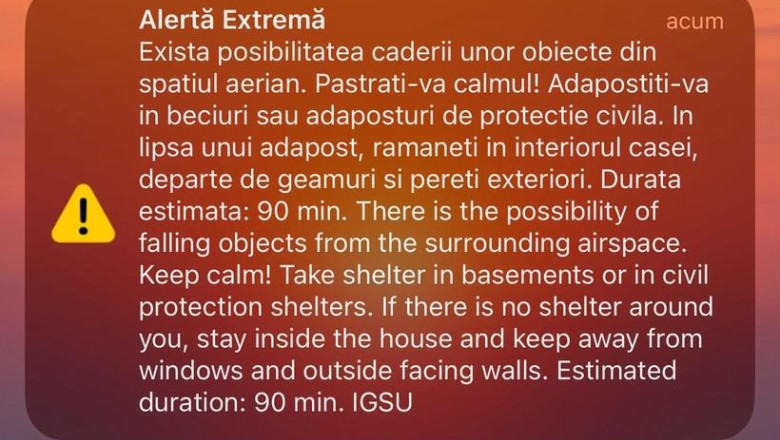 mesaj ro alert primit de locuitorii din apropiere de granita cu ucraina pericol de cadere a unor obiecte din spatiul aerian 684a668ace47f