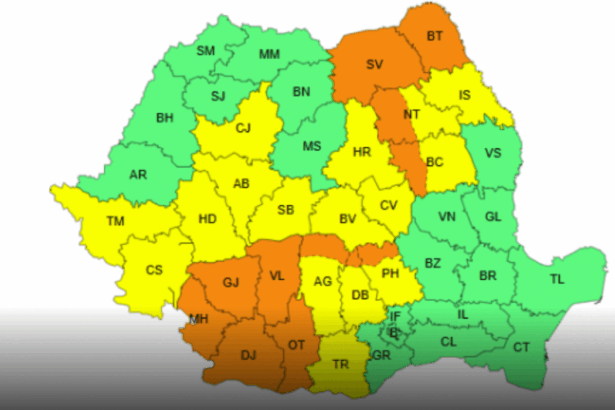 oltul sub cod portocaliu de instabilitate atmosferica ploi torentiale vijelie si grindina 6842e37204710