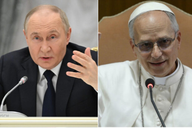 papa leon al xiv lea a vorbit la telefon pentru prima data cu vladimir putin ce i a cerut suveranul pontif presedintelui rus 6841575e9cf7e