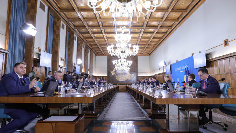 sedinta extraordinara de guvern pentru acordarea de ajutoare destinate zonelor distruse de inundatii 683c487454876