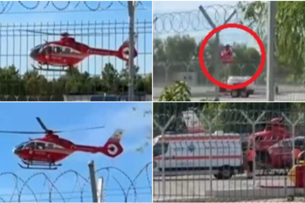 video elicopter smurd fortat sa sara gardul din cauza heliportului pus sub lacat cum explica autoritatile incidentul 683fcecc8555a