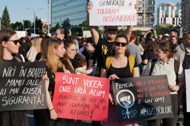 video protest in piata victoriei dupa uciderea teodorei marcu cand statul tace femeile mor 683fc574b2779