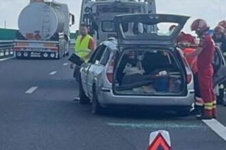 accident grav in olt pe drumul expres 12 soldat cu doua victime un tir a intrat intr un autoturism foto 6872923eb20ed