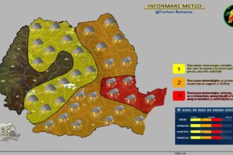 atentionare de averse torentiale vijelii si grindina oltul sub cod galben 68790a4bf2c32