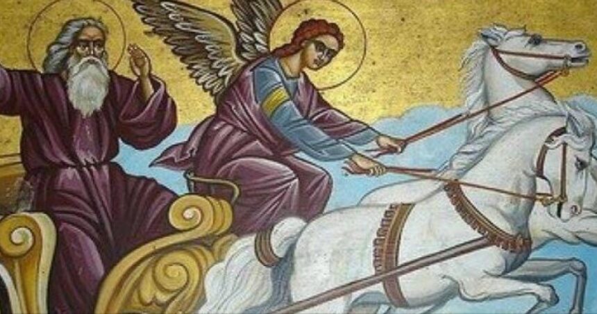 crestinii il sarbatoresc pe sfantul ilie la multi ani celor ce i poarta numele 687cd37bdfd70