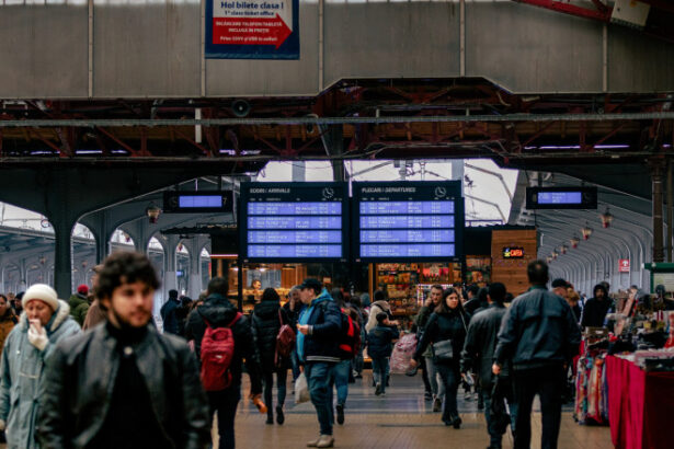 probleme in gara de nord din bucuresti panourile de informare si camerele de luat vederi nu mai functioneaza 68676ed0beb7b