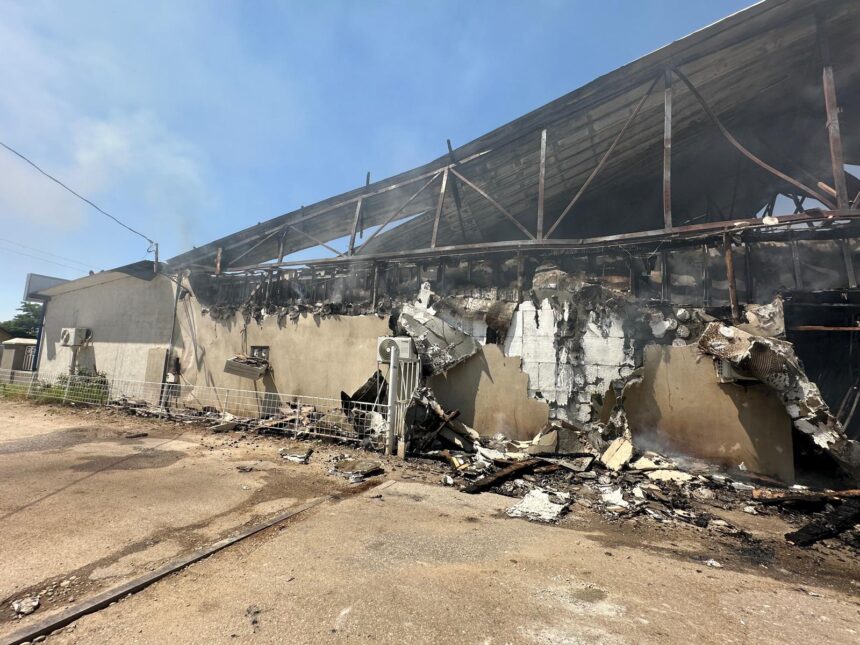 salonul de evenimente al primariei rusanesti distrus de un incendiu 6867e2e4c1d56