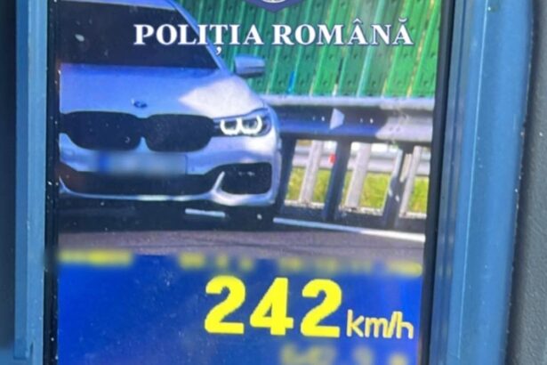 un tanar din iancu jianu surprins de radar cu 242 km h pe dex12 686cd922f2ada