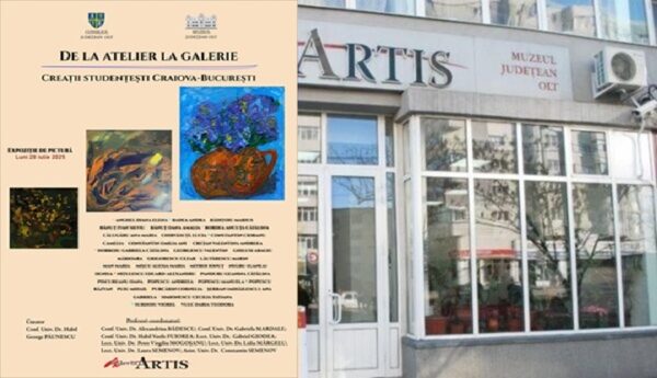 zeci de artisti din craiova si bucuresti studenti isi expun lucrarile plastice la slatina 6889ac0103873