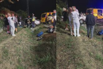 accident grav in gorj 9 victime dupa impactul violent intre un autoturism si o dubita 68ac1196094f1