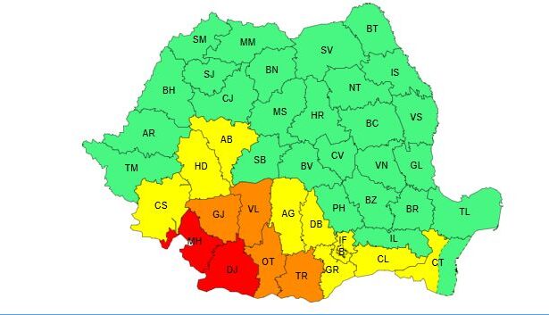 avertizari de canicula astazi 11 august oltul sub cod portocaliu 68999cbbeee78