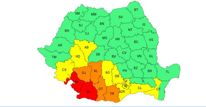 avertizari de canicula astazi 11 august oltul sub cod portocaliu 68999cbbeee78