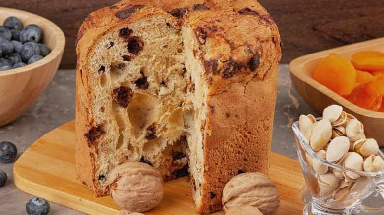 chec cu caise si nuci reteta unui desert pufos si repede de preparat 68aeec5c313a5