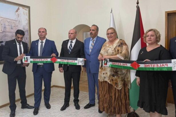 deputatul de olt mihai adrian tiu in vizita la ambasada palestinei din sofia 68a3856987c52