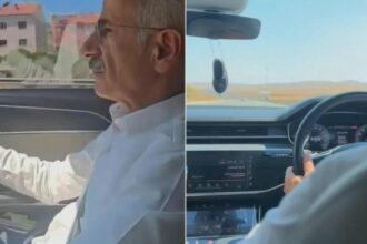 ministrul transporturilor din turcia amendat dupa ce s a filmat conducand cu 225 km h pe autostrada 68accb524795c