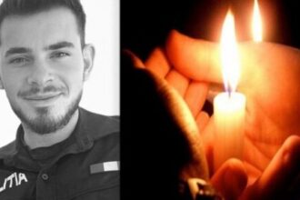 politistul de 20 de ani din olt ucis de un tir va fi condus azi pe ultimul drum drum lin catre cer ingerul meu 689077d3718a5