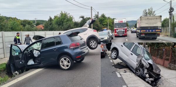 accidente rutiere vineri dimineata trei masini s au oprit in sant trei oameni transportati la spital foto 68da2e430cdf7