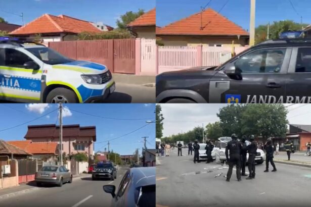 mobilizare de forte in craiova jandarmii prezenti pe strazi in urma bataii mortale 68c82d304eb6c