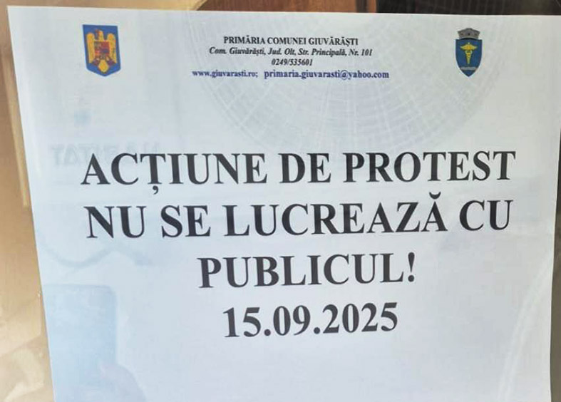 primarul comunei giuvarasti daniel pana protesteaza 68c7c44da0b5f
