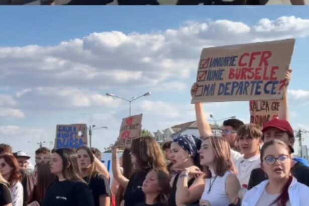 studentii incep anul universitar cu proteste in strada si cer sa fie ascultati de premierul bolojan 68da140cd144a