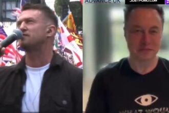 video mesaj soc de la elon musk la protestele din londra ori ripostati ori muriti 68c5bee355698