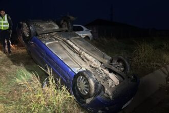 accident aseara in olt un barbat s a rasturnat cu autoturismul la scurt timp dupa ce si a comandat unul nou foto 68e896310f3ab