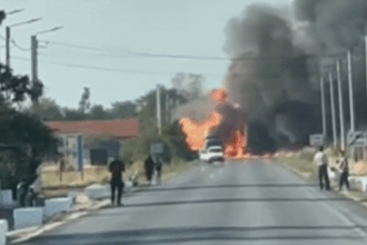 accident grav pe dn56a doua tir uri si un autoturism s au facut scrum video 68dec47f9dcf9