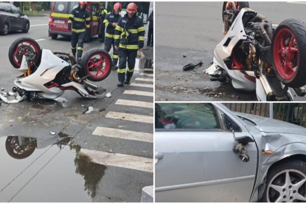 accident in capitala intre o motocicleta si o masina un barbat a fost ranit 68e137f555cc9