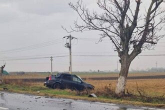 accident pe dn 54 la comanca un sofer a intrat intr un pom de pe marginea drumului 68fb354328c4e 1