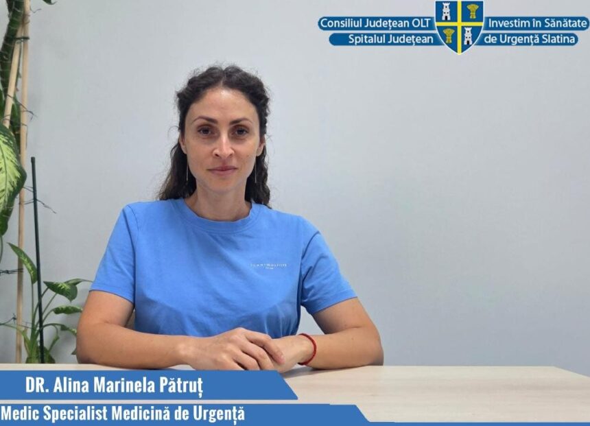 alina marinela patrut noul medic din cadrul unitatii de primire urgente din spitalul slatina 68e6241fb35bd