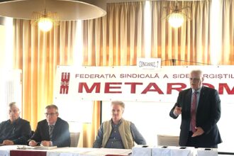 constantin popescu liderul sindicatului aluministul din alro slatina ales prim vicepresedinte al federatiei metarom 690356631bf82