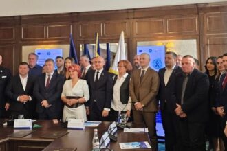 ionut ivan prezent la conferinta de lansare a proiectului programul regional de preventie depistare precoce diagnostic si tratament precoce al cancerului colorectal sud vest oltenia rocca 68f9dcdfe10f9