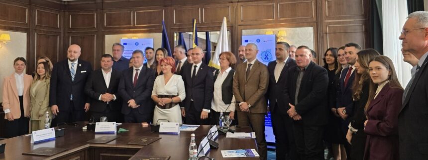 ionut ivan prezent la umf craiova unde a avut loc lansarea programului regional de preventie a cancerului 68f8ea295bb95