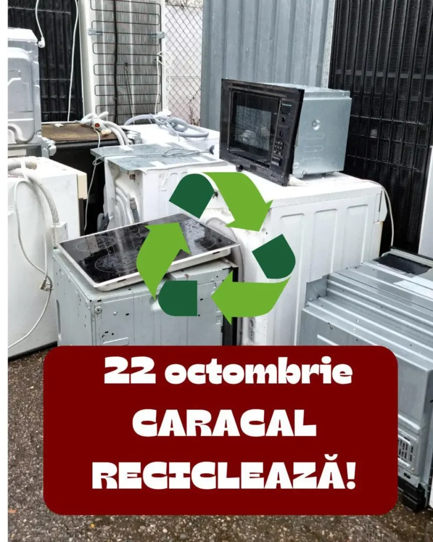 primaria caracal o noua campanie pentru colectarea aparatelor electrice si electrocasnice vechi 68f0b46ecdf50