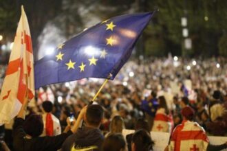 proteste masive au avut loc in georgia sambata in ziua alegerilor locale 68e172a844a16