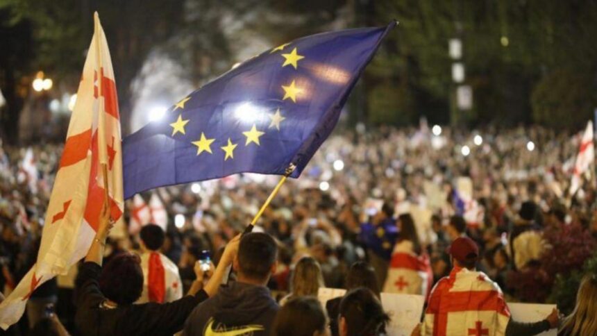 proteste masive au avut loc in georgia sambata in ziua alegerilor locale 68e172a844a16