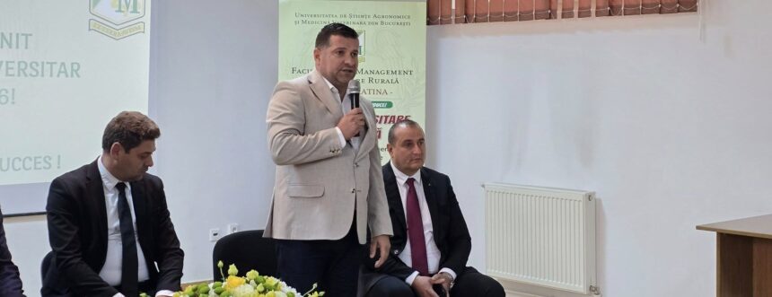 vicepresedintele cj olt la deschiderea anului universitar al usamv slatina agricultura este o profesie si o vocatie cu o importanta extraordinara pentru economia locala si nationala 68de6c71e6fe8