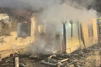 incendiu devastator cu victima azi noapte in olt la o locuinta distrusa in totalitate de foc foto 6924e348cacdf