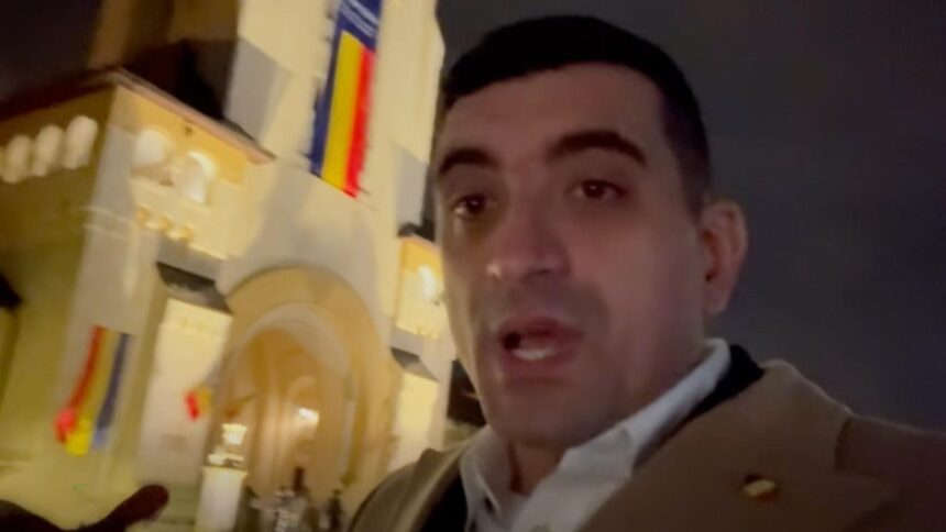 la alba iulia unirea face puterea liderul suveranistilor romani george simion a ajuns in orasul unirii video 692b3dcdeafc6